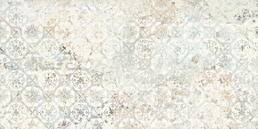 Fliese Ornamente Vintage Teppichoptik beige Carpet Sand natural