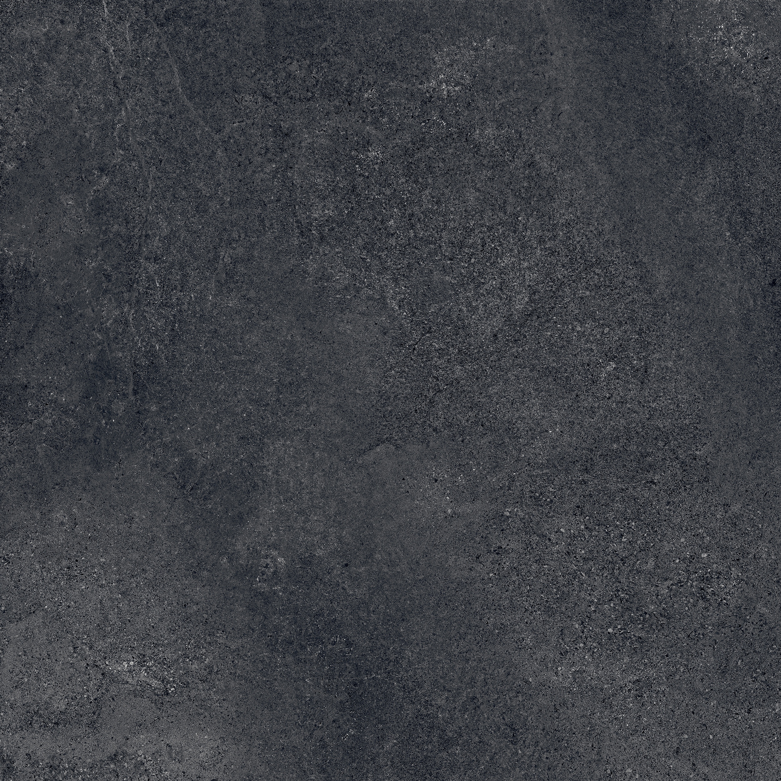 90x90 cm Fliese Natursteinoptik Sant Agostino Bergstone Black Steinoptik dunkelgrau schwarz