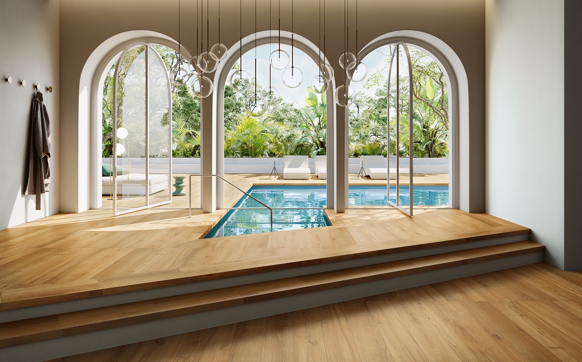 Fliese Holzoptik junge Eiche I Roveri Rovere Naturale