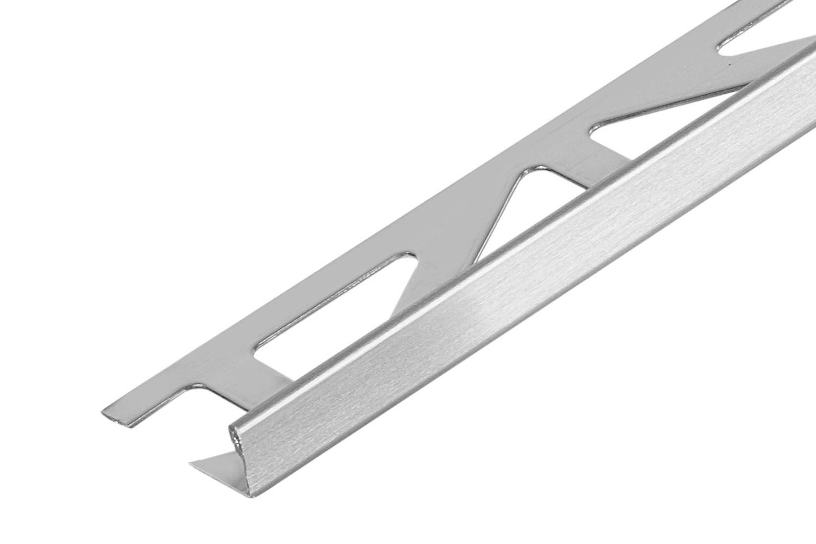 Dural Winkelprofil Edelstahl Feinschliff DUROSOL Abschlussprofil für Fliesen 250 cm