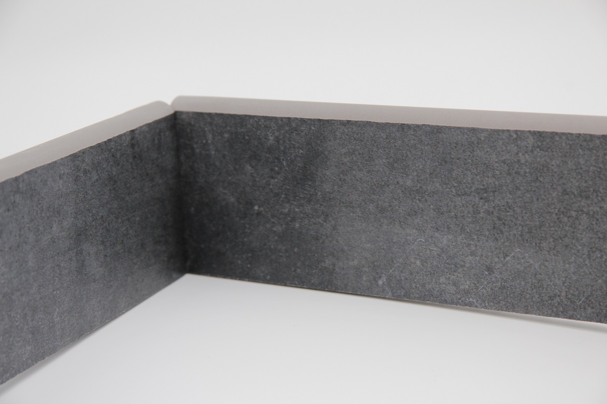 Fliesensockel Betonoptik 7x60 cm "Patch Black" Ragno by Marazzi schwarz