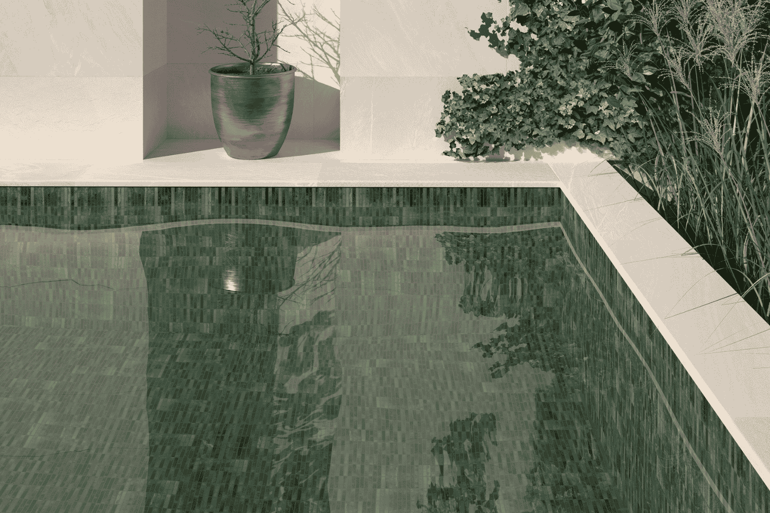 Stäbchenfliesen 11,5 x 23,1 cm "Kit-Kat Grass glossy" grün glänzend Feinsteinzeug