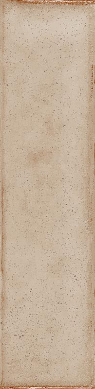 Fliese unregelmäßige Oberfläche 5x20 cm "Tetris Creme" helles Beige glänzend