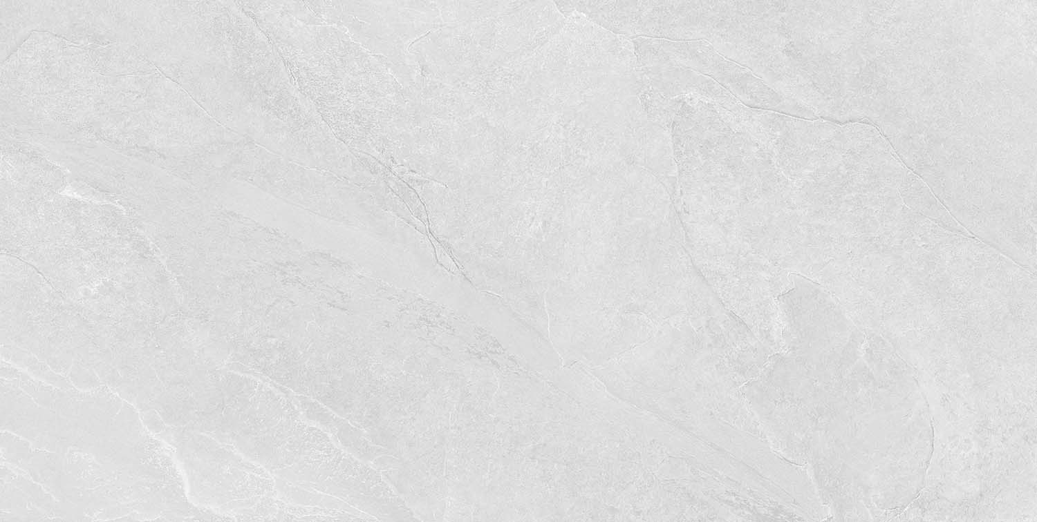 Fliese Schiefer-Steinoptik weiß "Ardesia White" rektifiziert