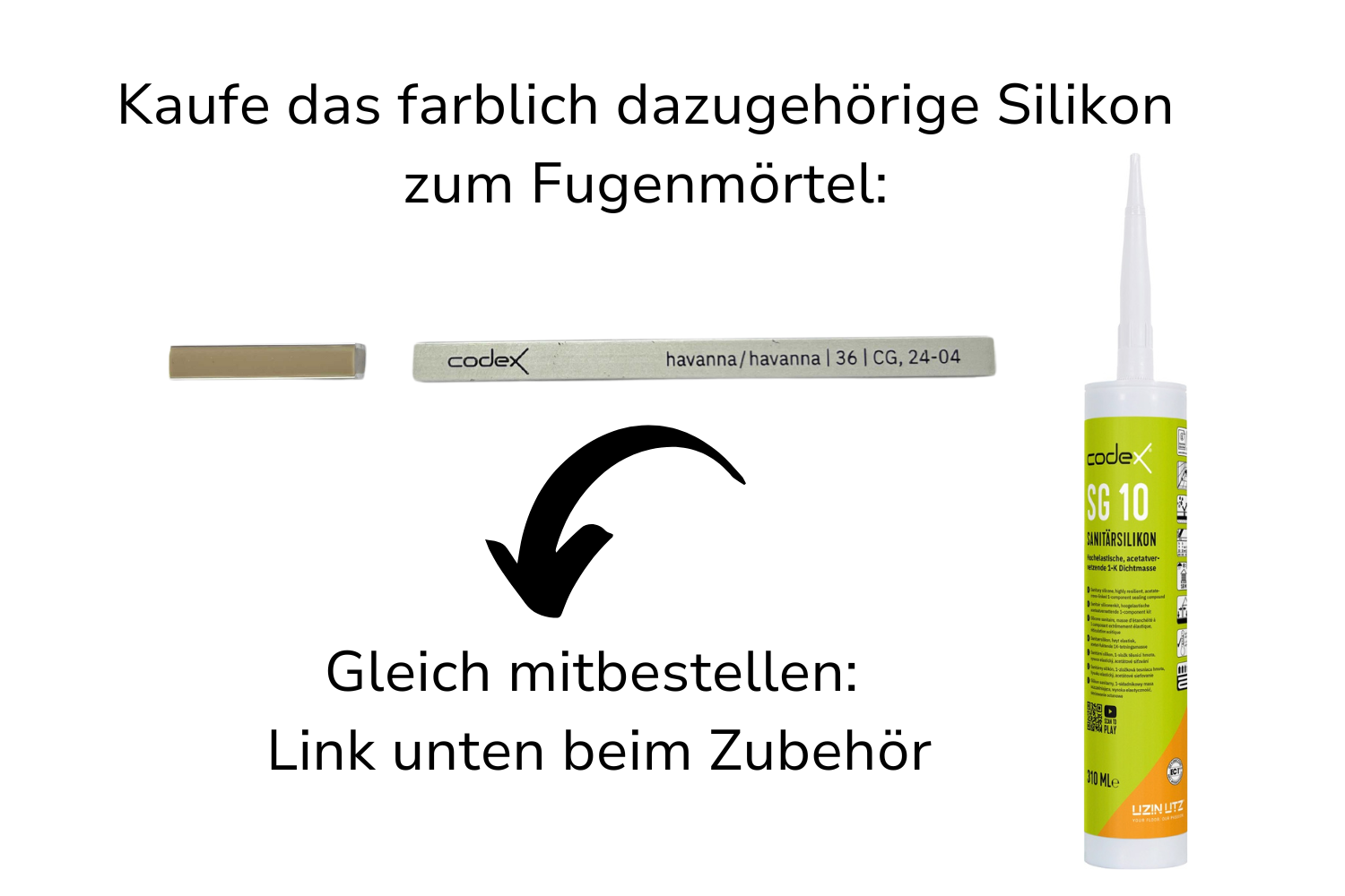 Fugenmörtel für Fliesen & Naturstein "Codex Brillant Cristal" havanna | schnell erhärtend flexibel 5 kg