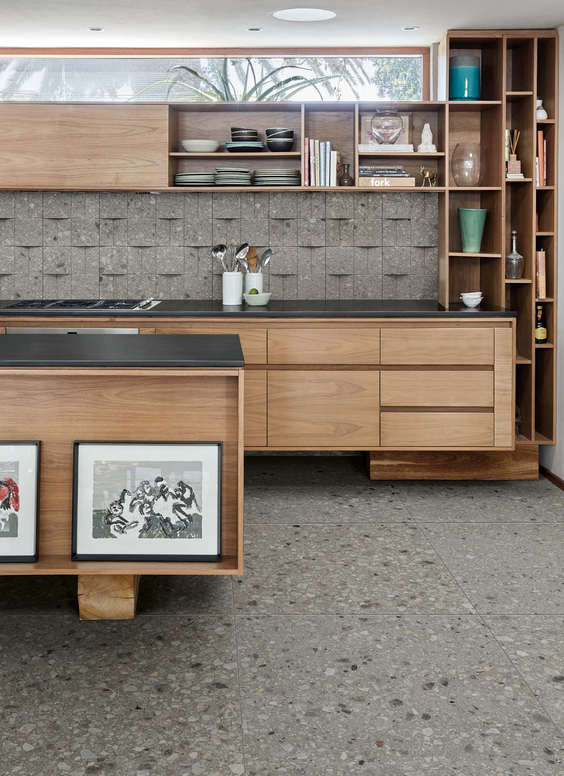 Fliese Terrazzo Stein-Betonoptik grau Realstone Naviglia Grigio Ragno by Marazzi