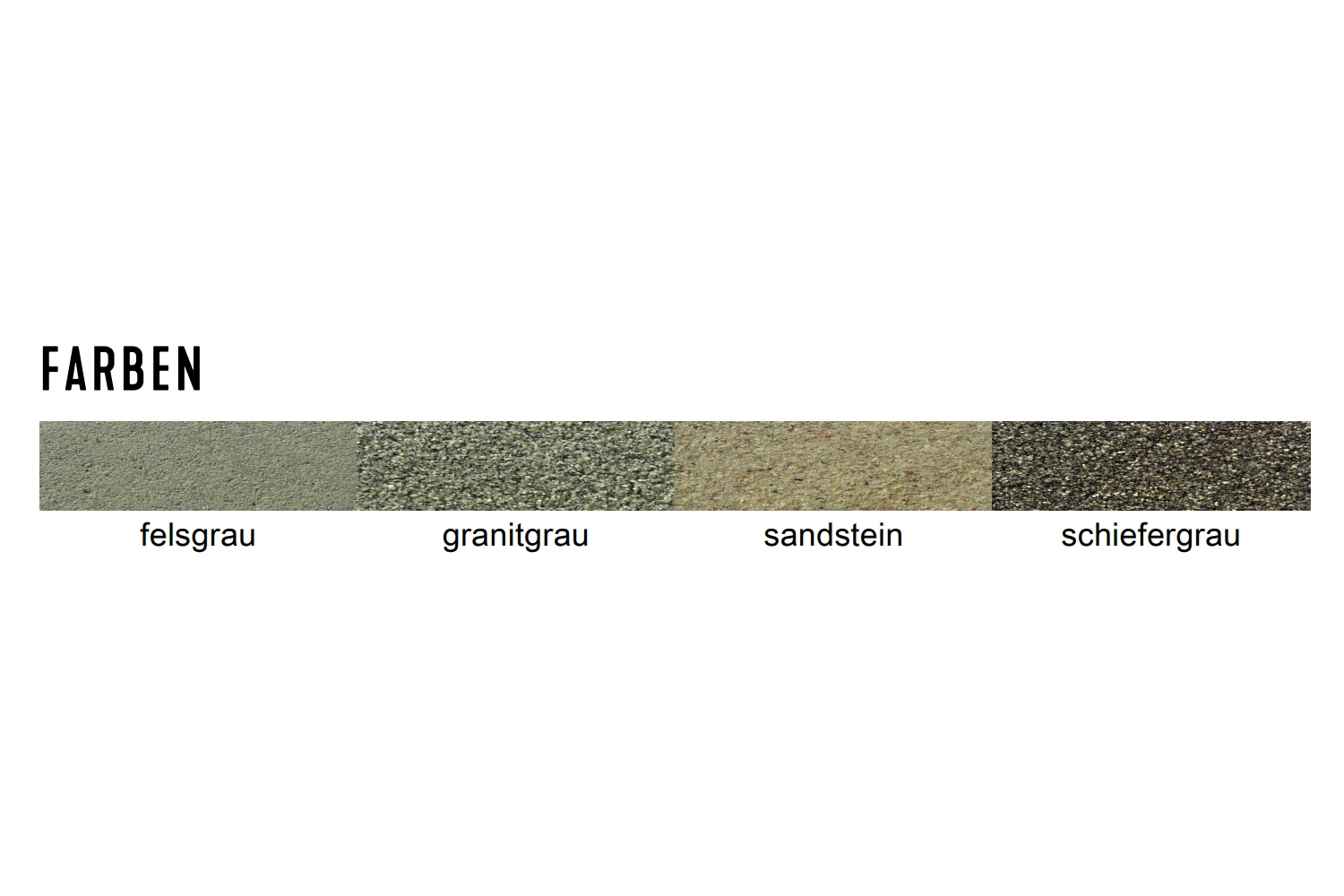 Farben von X-Terra Base 3 1-K Terrassen-Fugmörtel 10 kg