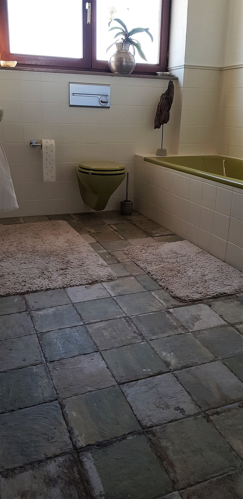 Fliese Retro Vintage mediterran grün beige Havana Mojito verde CIR