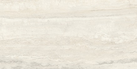 Fliese glamouröse Travertin-Steinoptik creme glänzend 60x120 cm "Invictus Ivory Krystal" rektifiziert