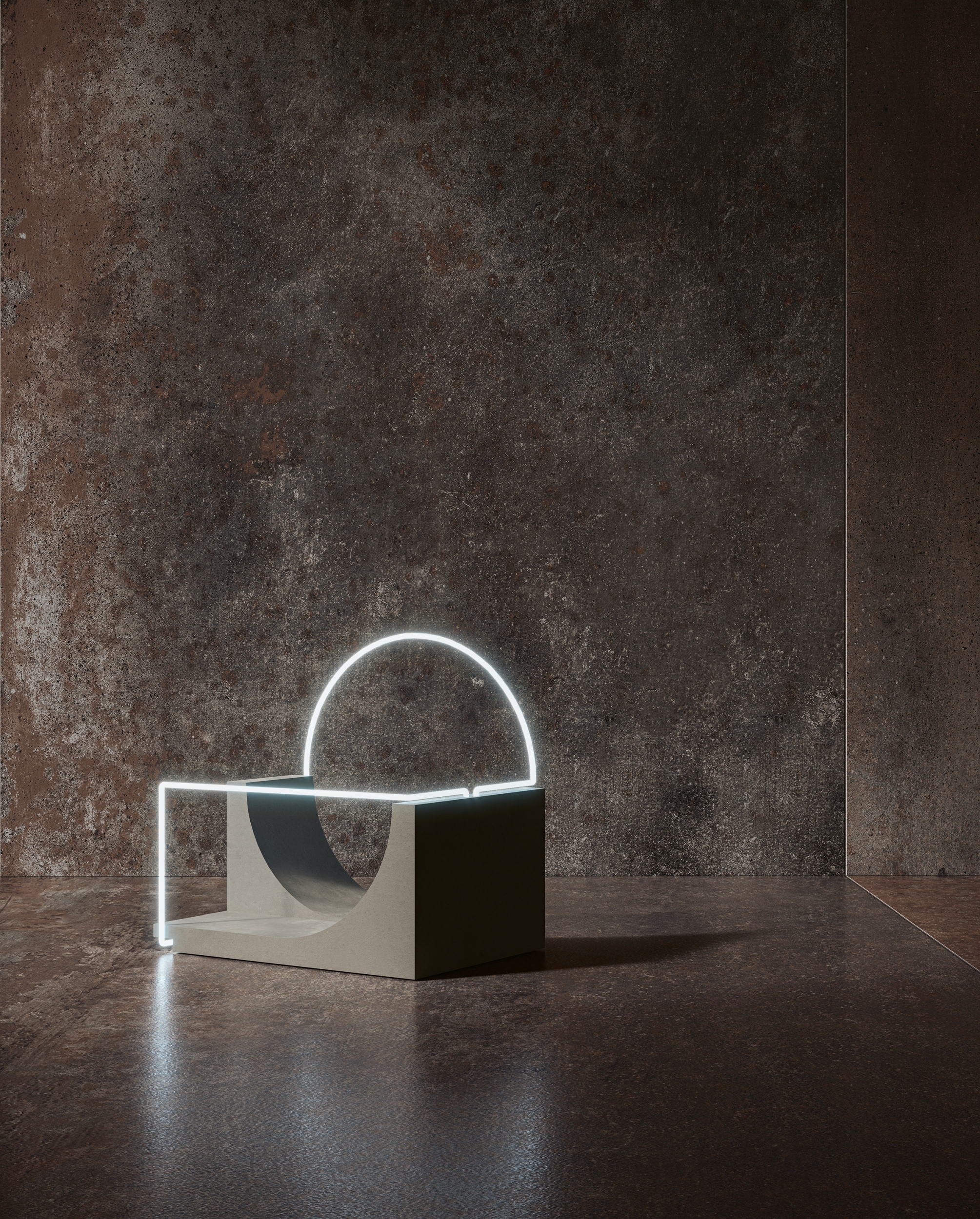 Fliese Metalloptik Serenissima Costruire Metallo Ruggine Bodenfliesen Wandfliesen rotbraun grau