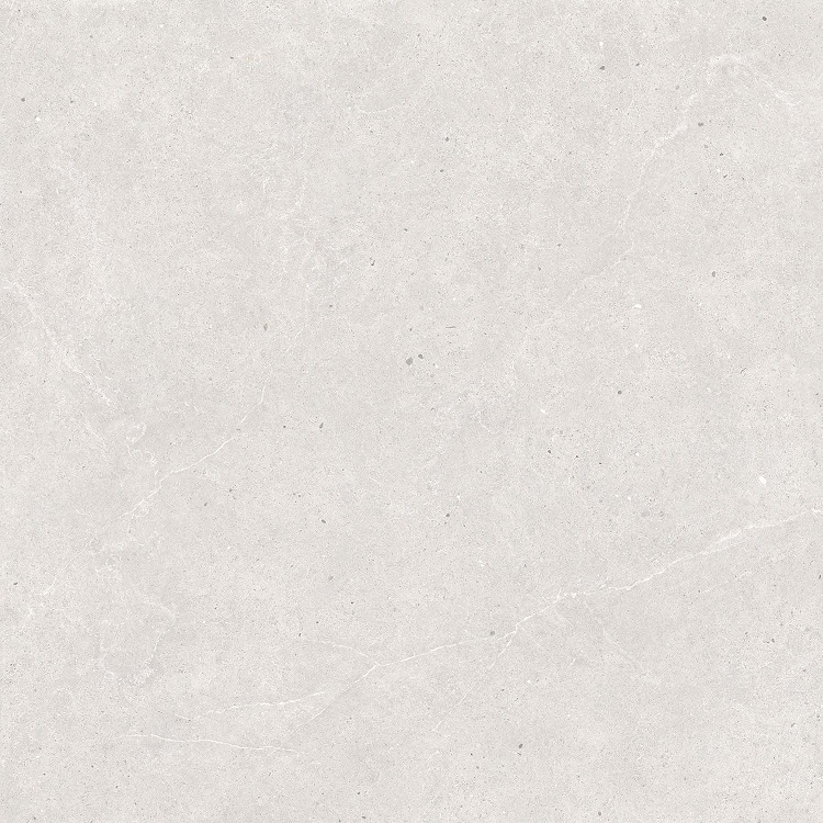 Fliese Kalkstein-Optik weiß matt "Serenna White" Feinsteinzeug rektifiziert