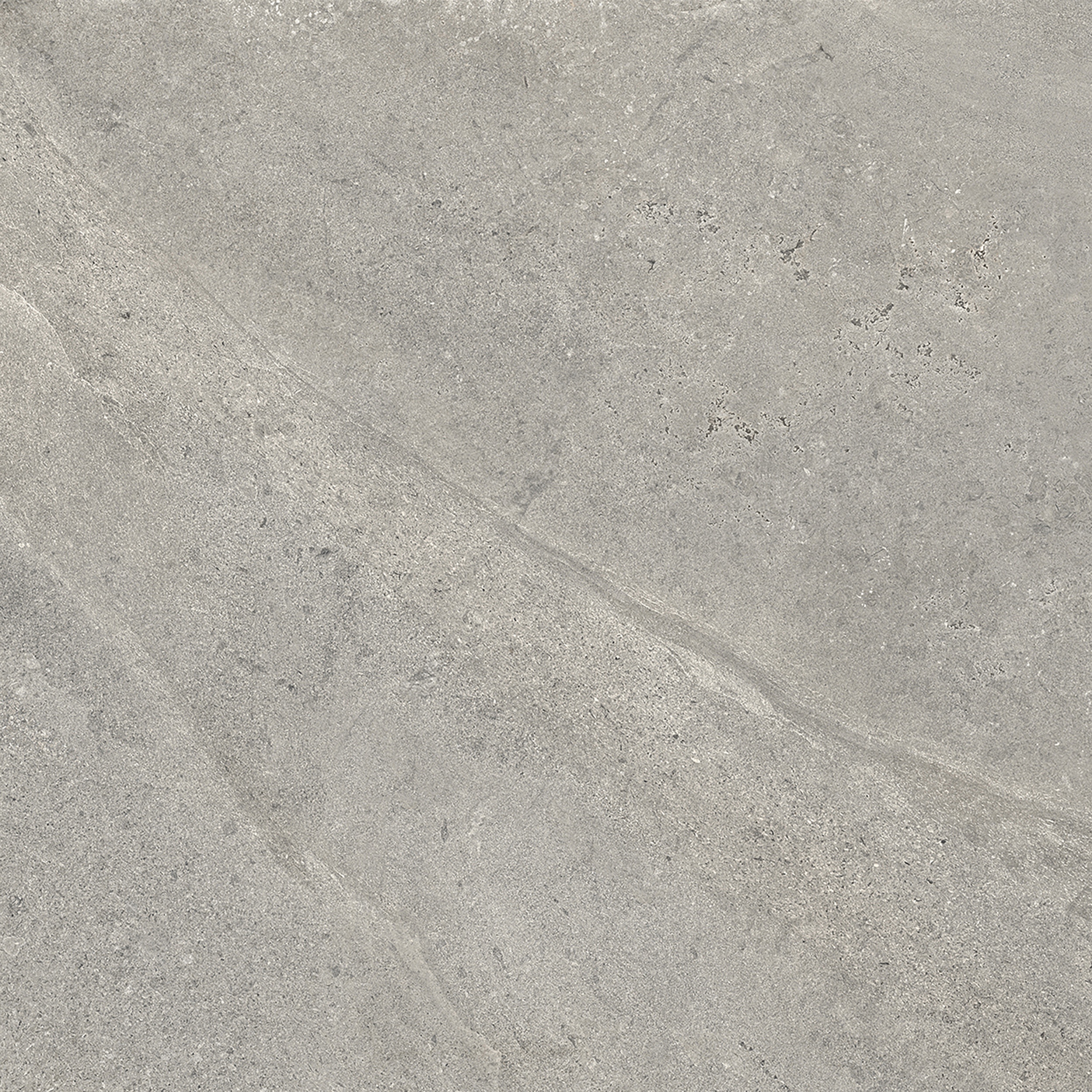 60x60 cm Fliese Natursteinoptik Sant Agostino Bergstone Grey Steinoptik grau-braun