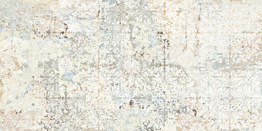 Fliese Ornamente Vintage Teppichoptik beige Carpet Sand natural