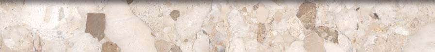 Fliesensockel Terrazzo-Steinoptik 7,3x60 cm "Veni Beige" matt