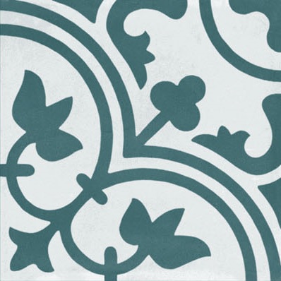 Fliese Patchwork Dekor Zementoptik blau Contrasti Ottanio Decoro Mix Ragno by Marazzi