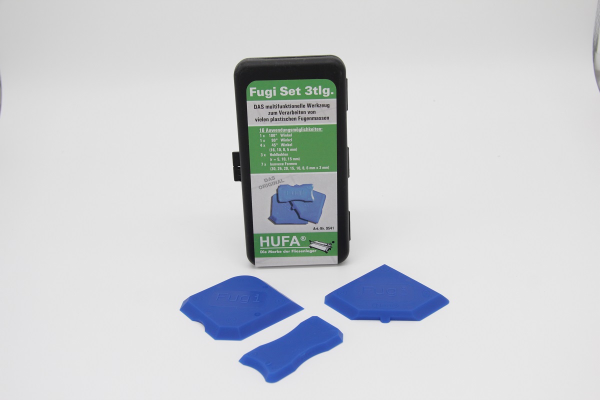 Silikonabzieher Fugenglätter Fugi 3er-Set Hufa