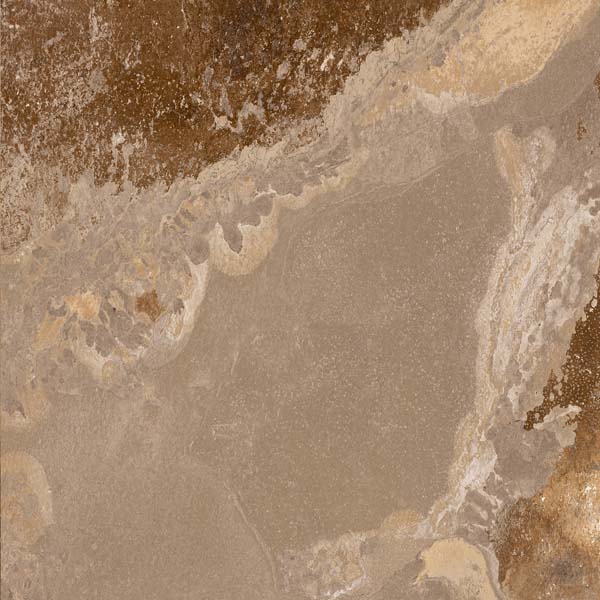 Fliese Steinoptik rustikal orange rot "Bor Oxido" rektifiziert