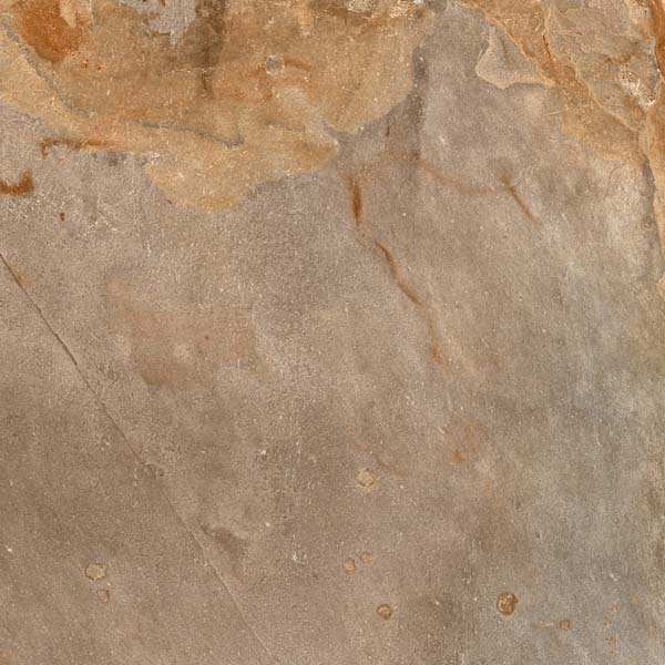 Fliese Steinoptik rustikal orange rot "Bor Oxido" rektifiziert