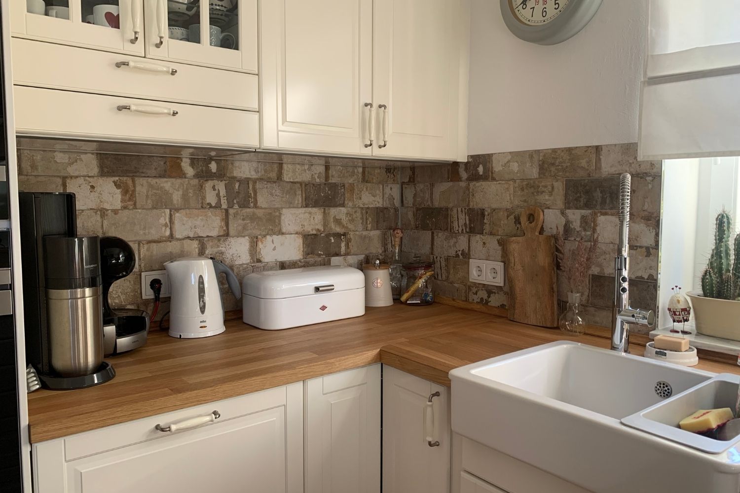 Fliese Vintage Retro grau-beige "Havana malecon (Grigio)" CIR