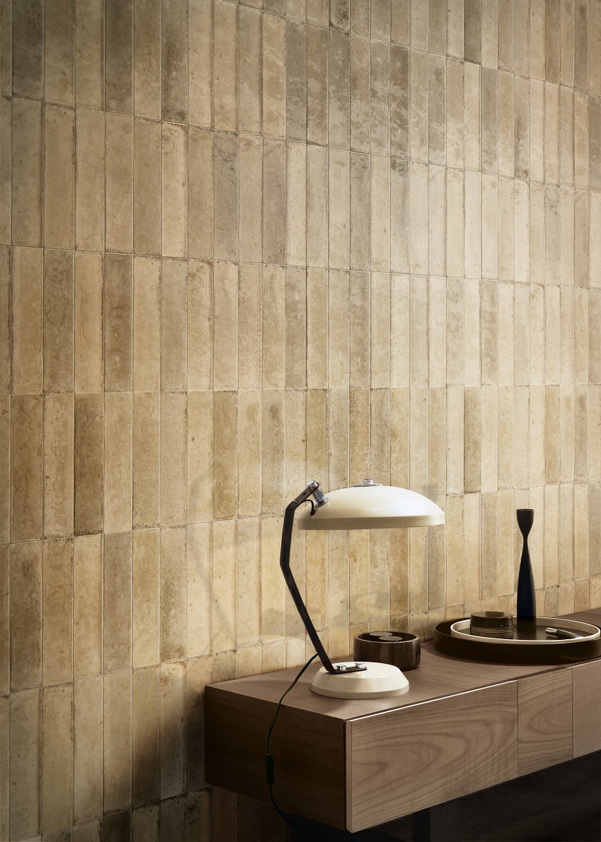 Fliese beige glasiert unregelmäßige Oberfläche Look Ragno by Marazzi