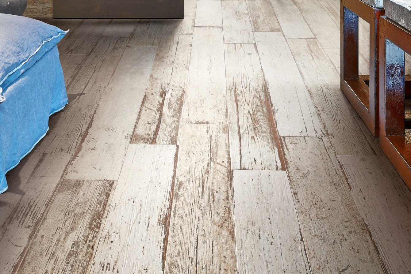 Fliese Blendart Natural 15x120 cm Vintage Holzoptik