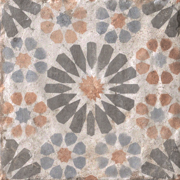 Fliese Vintage Dekor Retro Patchwork bunt Havana Finca Vigia Mix CIR