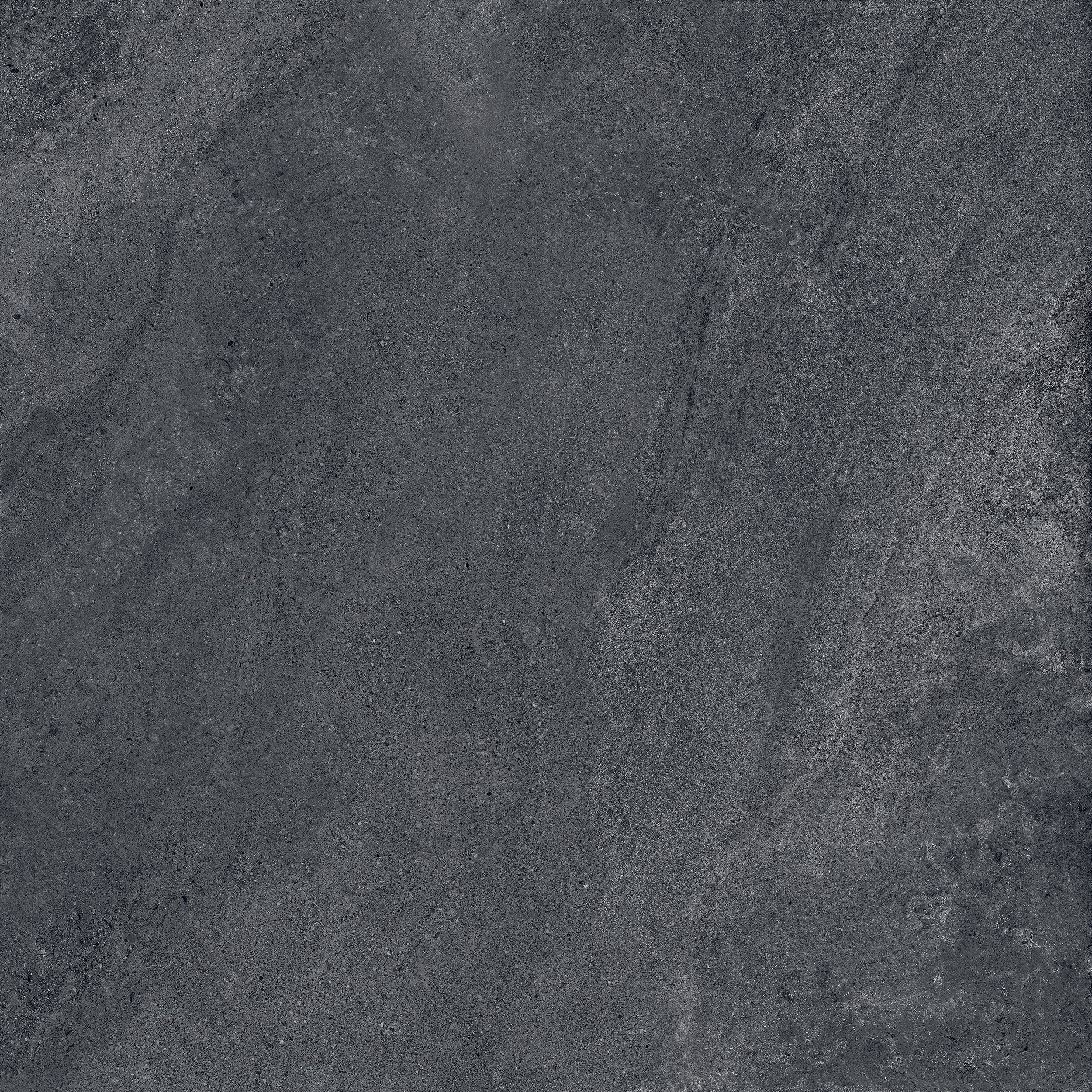 120x120 cm Fliese Natursteinoptik Sant Agostino Bergstone Black Steinoptik dunkelgrau schwarz