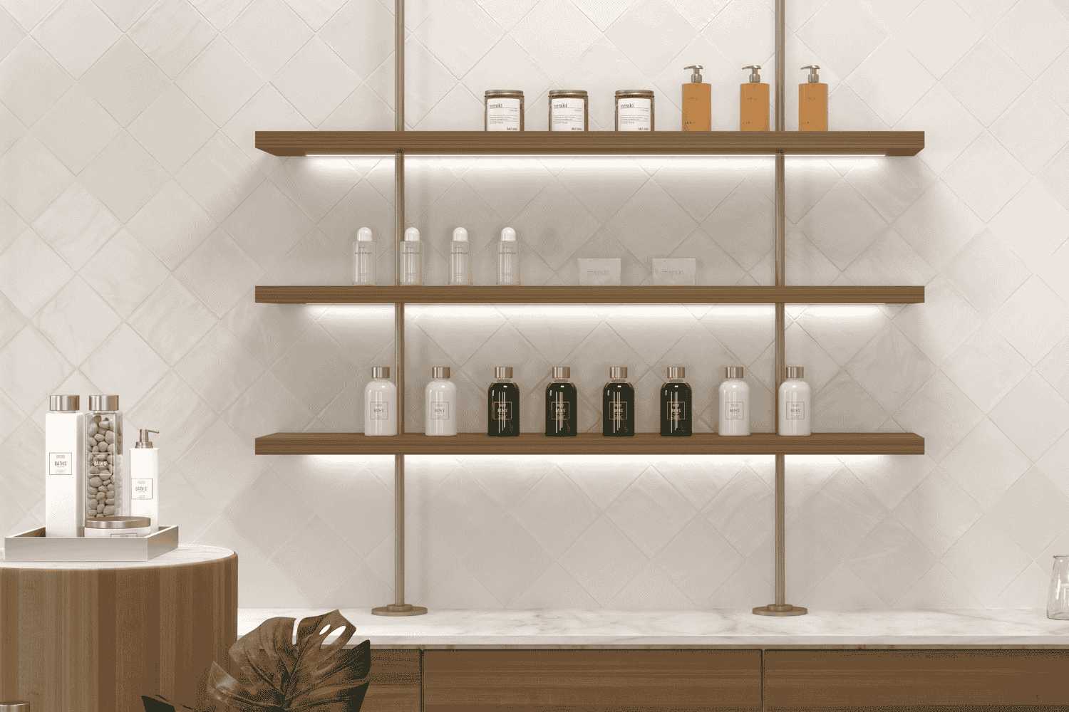 Zellige Wandfliese 15x15 cm "Marrakesh Glow Blanco" weiß matt