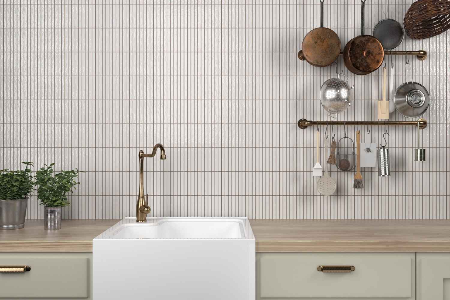 Stäbchenfliesen 11,5 x 23,1 cm "Kit-Kat Ivory glossy" beige glänzend Feinsteinzeug