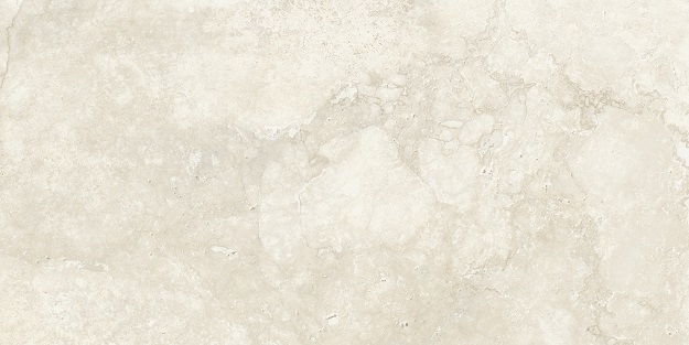 Fliese elegante Travertin-Steinoptik poliert "Invictus Cross Ivory Krystal" rektifiziert