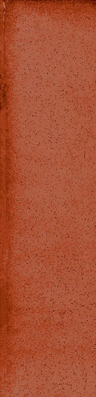 Fliese unregelmäßige Oberfläche 5x20 cm "Tetris Coral" orange glänzend