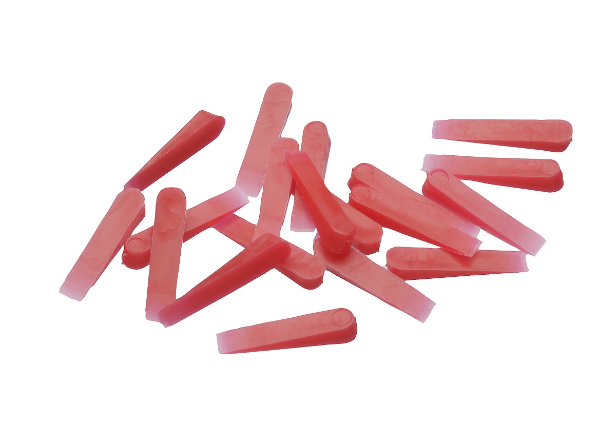 Fliesenkeile Fugenkeile Fliesenabstandshalter Polystyrol Kunststoff Beutel á 200 Stück Hufa