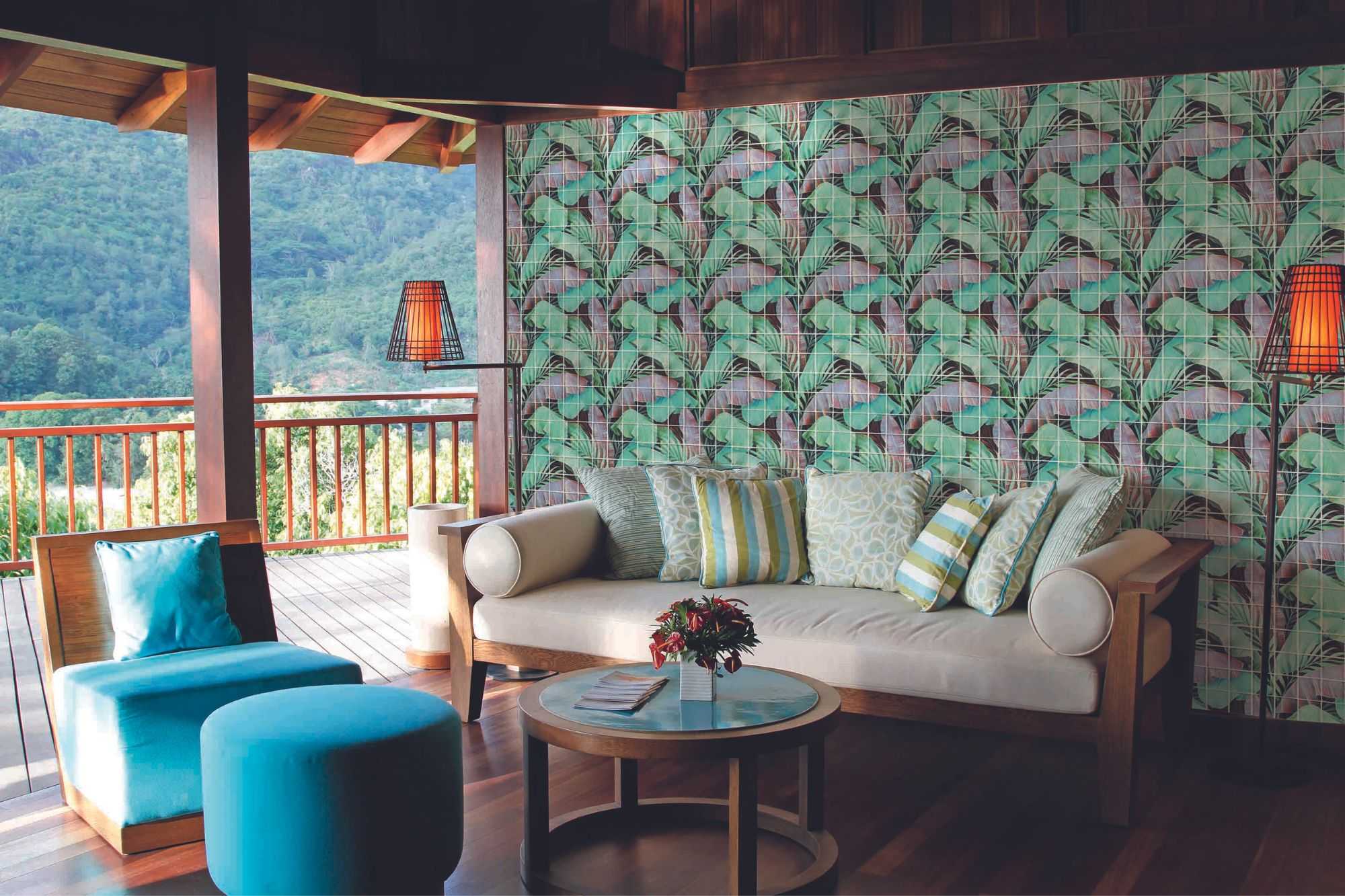 Mosaik Quadrat Crystal Regenwald grün lila glänzend