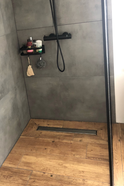 Fliese Vintage Holzoptik Eiche braun 24x95cm Meranti Roble