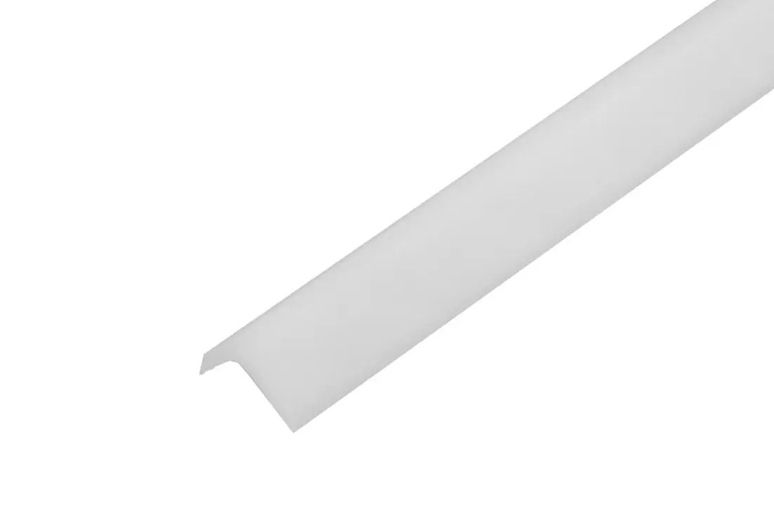 Abdeckung LED-Kantenprofil Squareline-LED von Dural Eckprofil weiß