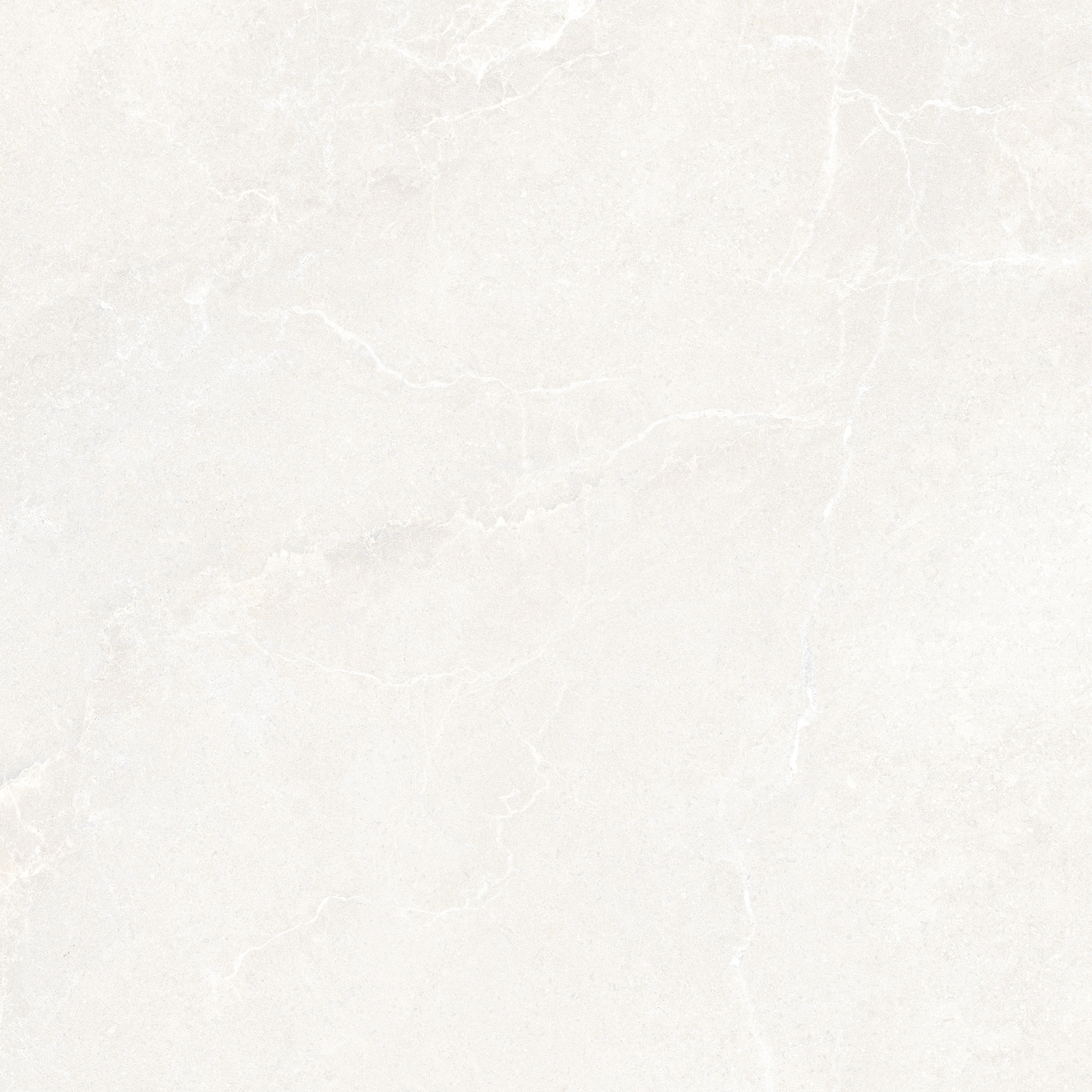 60x60 cm La Fabbrica Noble Stone White Fliese in Steinoptik als Bodenfliese Wandfliese weiß