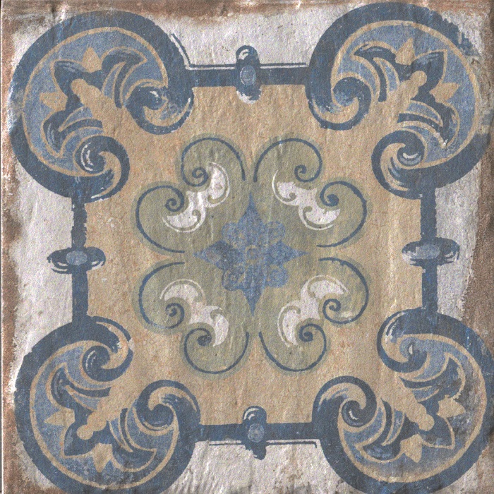 Fliese Vintage Dekor Retro Patchwork bunt Havana Finca Vigia Mix CIR