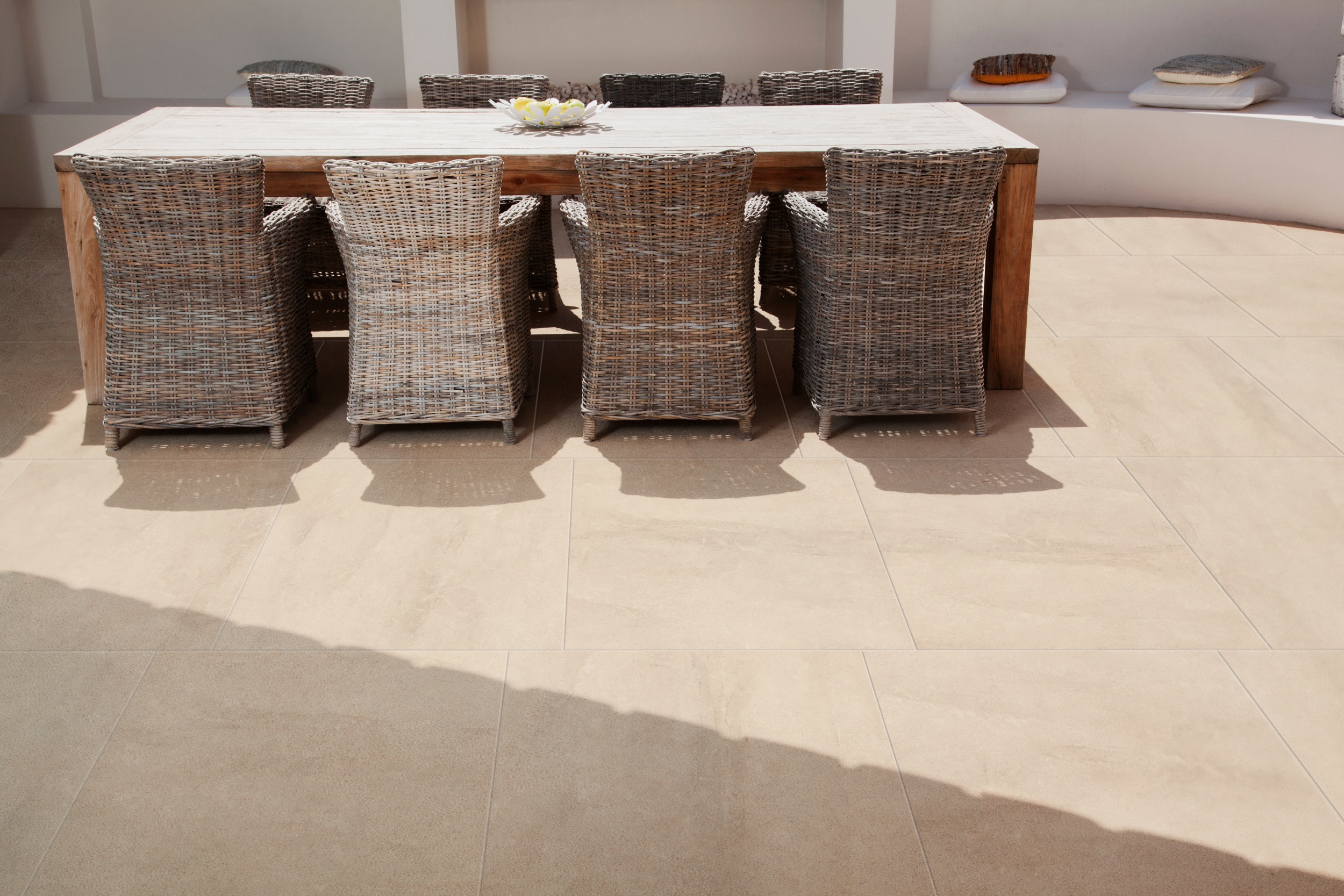 Wandfliese Bodenfliese Steinoptik 30x60 cm Voyage Beige Ambiente Küche Made in Germany