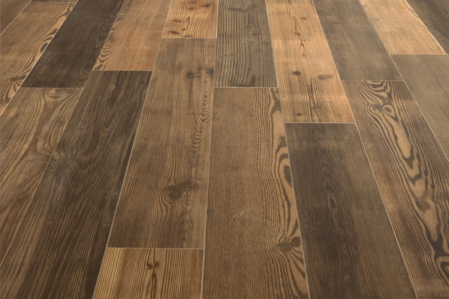 Terrassenplatte Holzoptik 30x120 cm Just Mix Brown verschiedene Brauntöne by Gardenia Orchidea