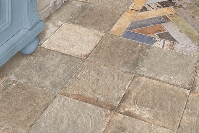 Fliese Vintage Retro weiß-grau "Havana Sugar Cane (Bianco)" CIR (Farbmischung nach Zufall)