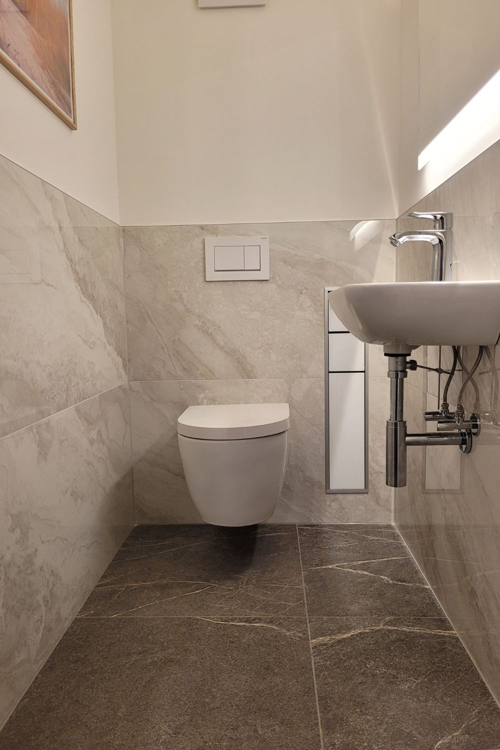 Fliese Speckstein-Optik braun matt Soap Stone Coffee Cercom