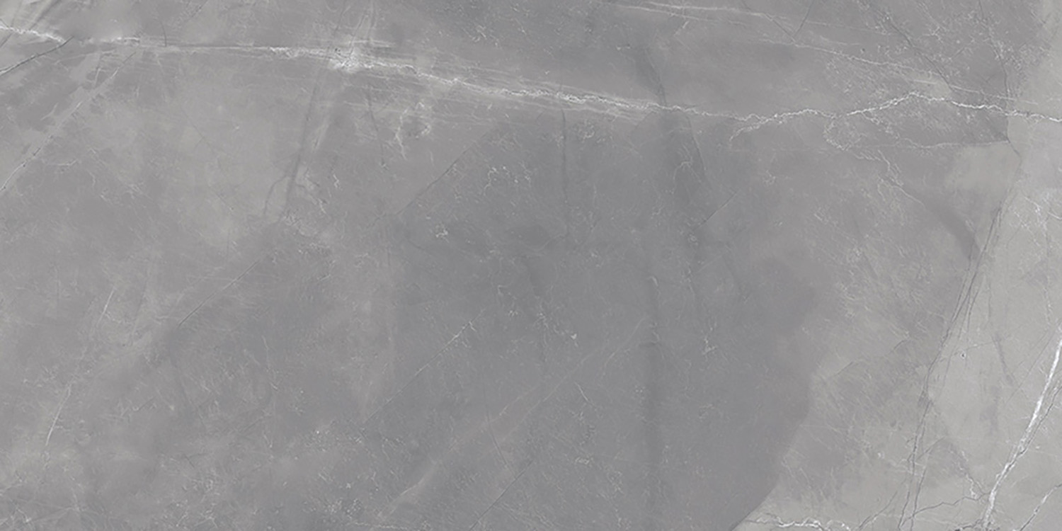 Fliese Steinoptik grau poliert "Magda Gris" Feinsteinzeug rektifiziert