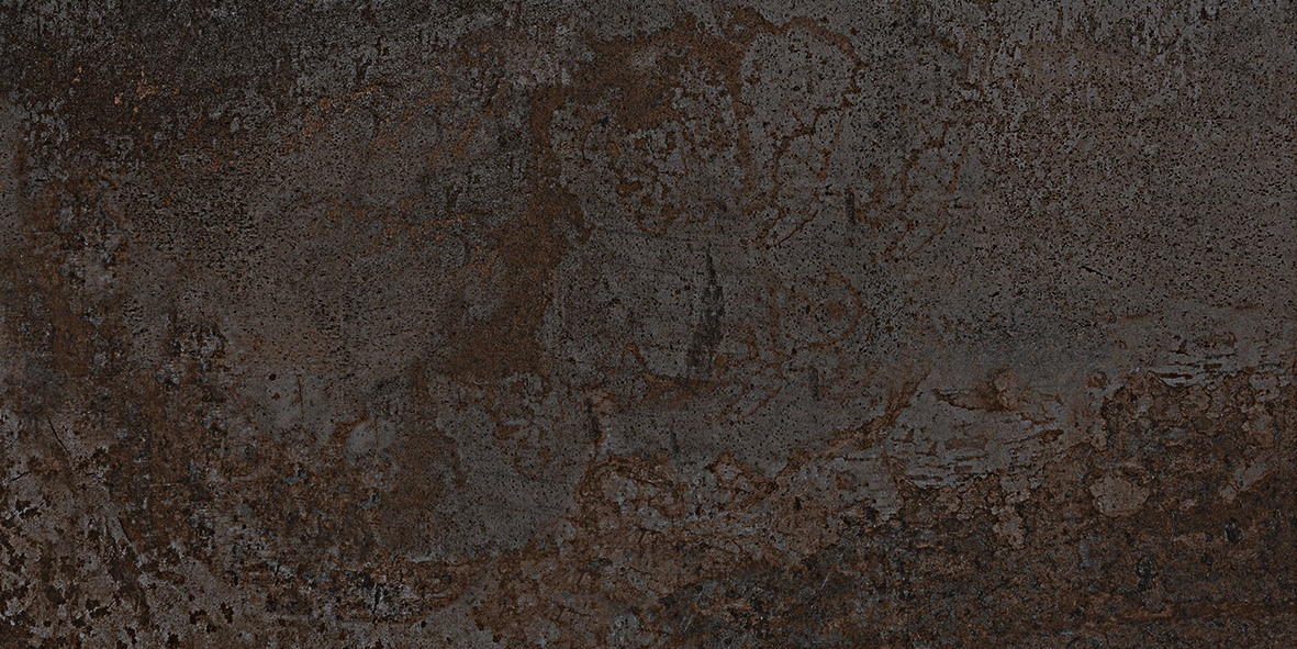 50x100 cm Fliese Metalloptik Serenissima Costruire Metallo Ruggine Bodenfliesen Wandfliesen rotbraun grau