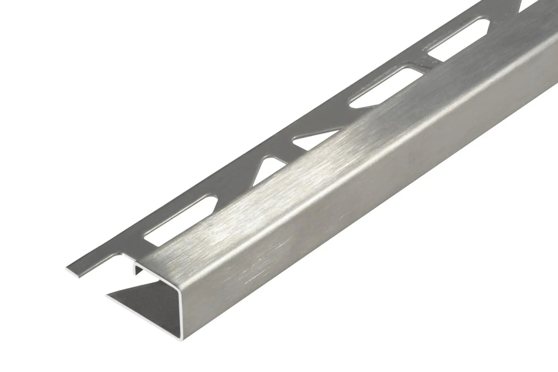 Fliesenprofil Quadratprofil Dural DPSE Edelstahl Feinschliff Squareline Eckleiste Abschlussschiene für Fliesen