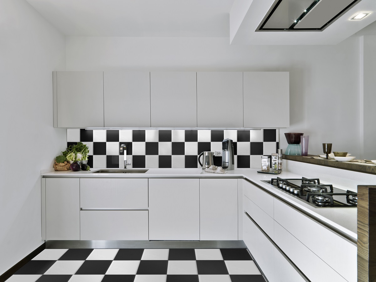 Wandfliese schwarz matt 15x15 cm "Unicolor Negro Mate"