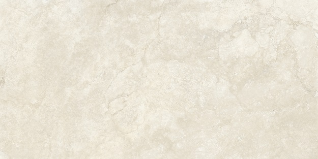 Fliese elegante Travertin-Steinoptik poliert "Invictus Cross Ivory Krystal" rektifiziert