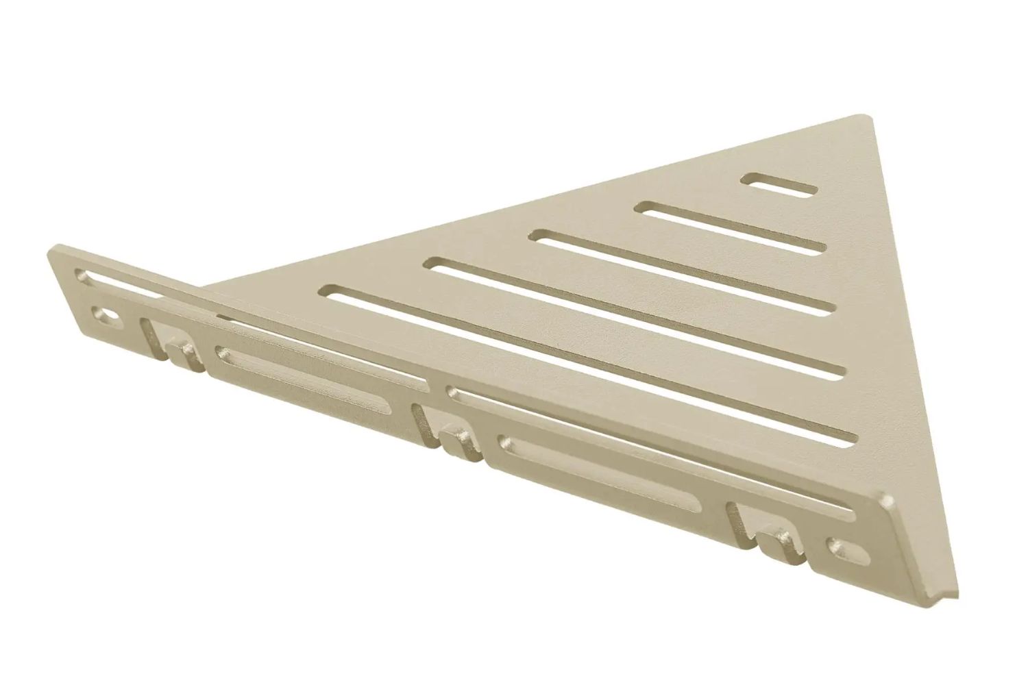 Dural Duschablage TSAC65 LM1+ mit Haken nachträglich einbaubar Sand beige Feinstruktur 28x20x0,2 cm