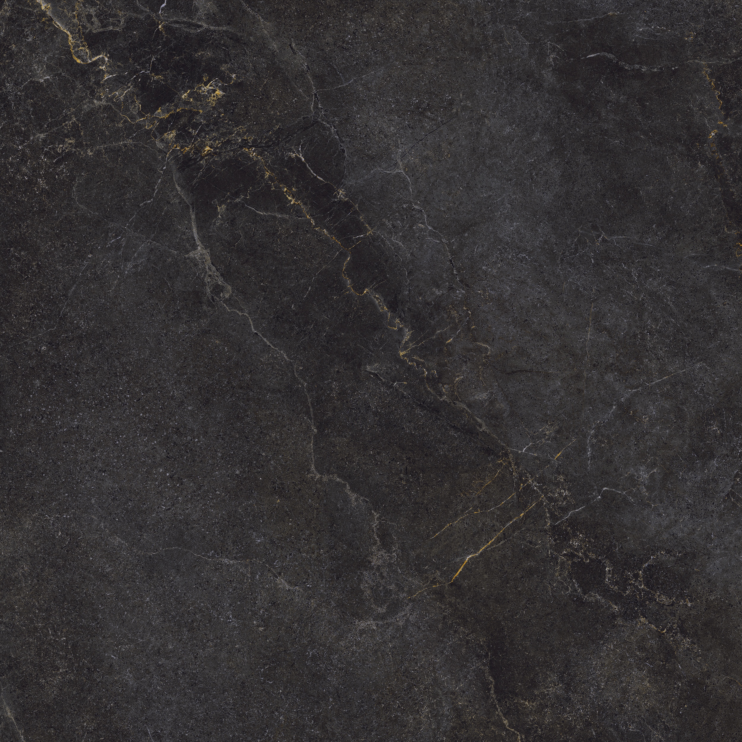 La Fabbrica Fliese Steinoptik Noble Stone Dark schwarz 100x100 cm