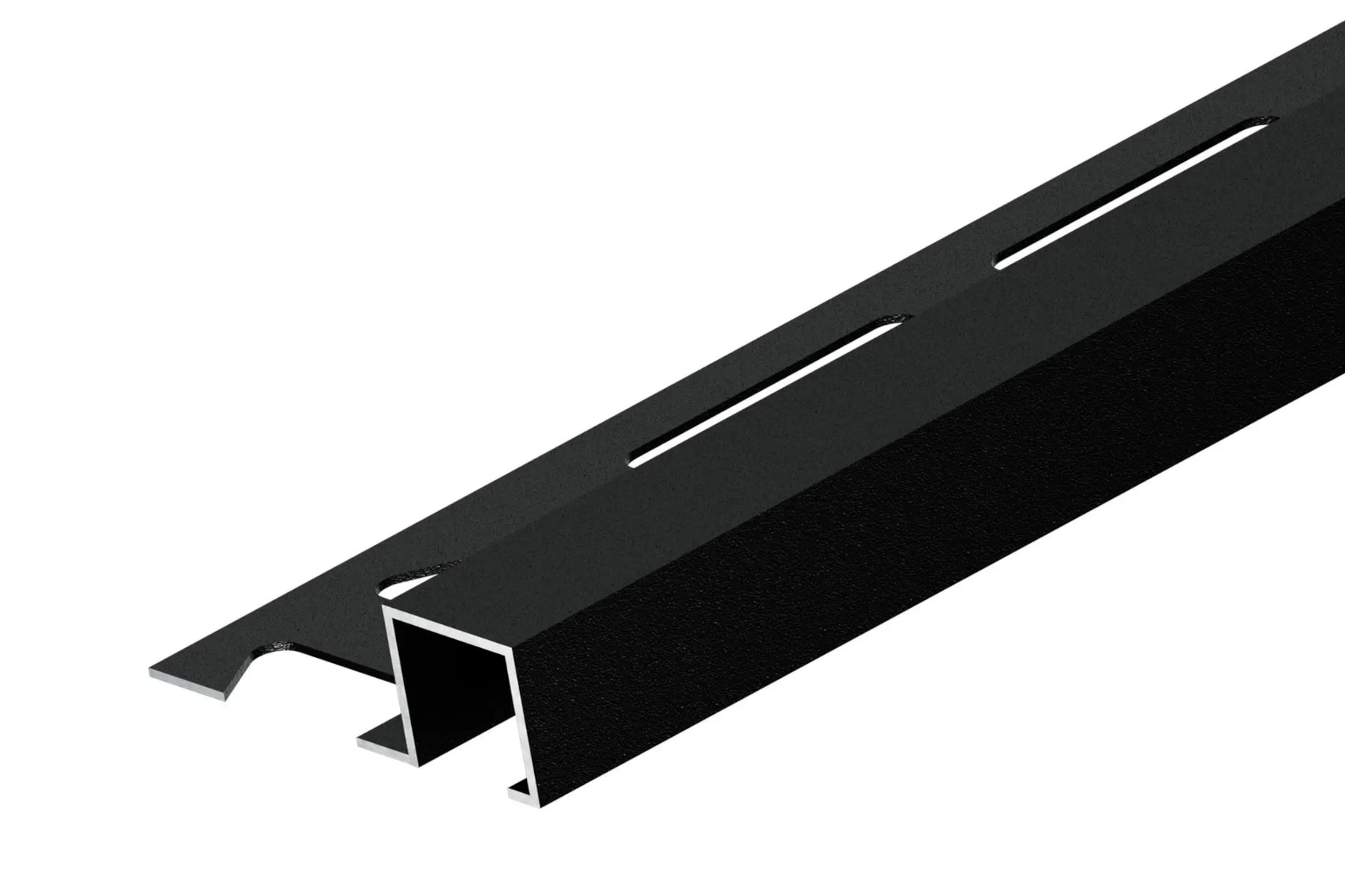 Dural Quadratprofil DPSACM 1111/250 Aluprofil Squareline schwarz matt