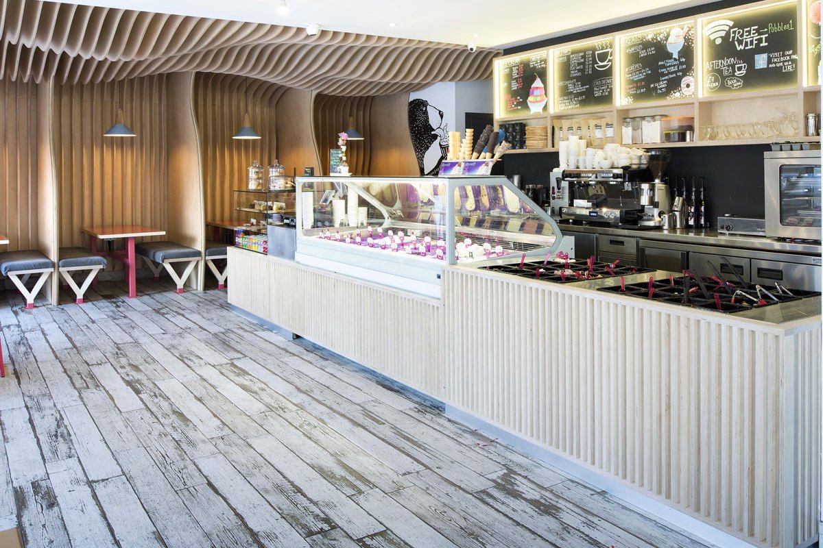 Fliese Holzoptik Vintage weiß-beige Blendart Natural Sant Agostino